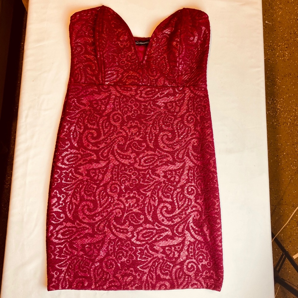 Foreign Exchange medium Dress Burgandy